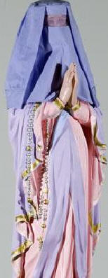Vierge Marie portant le niqab
